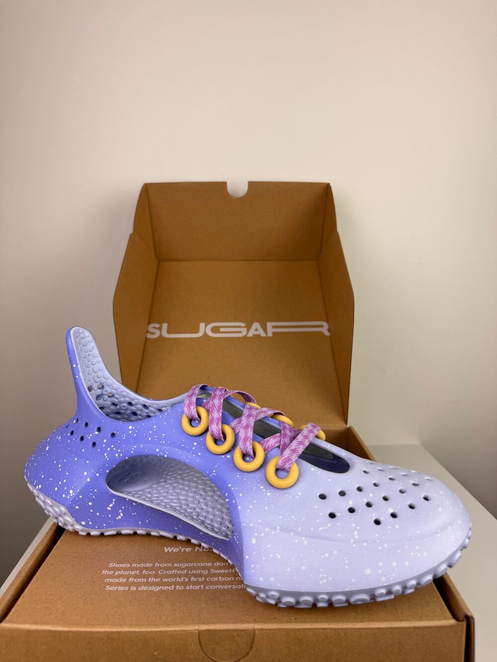 ALLBIRDS UNISEX Limited Edition Lavender Fade Sugar Rover Sports Sandals 8 / 10